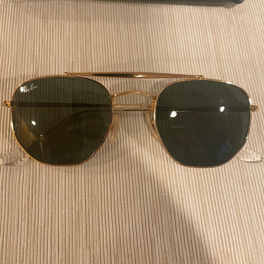 ‘The Marshal’ gold trim raybans